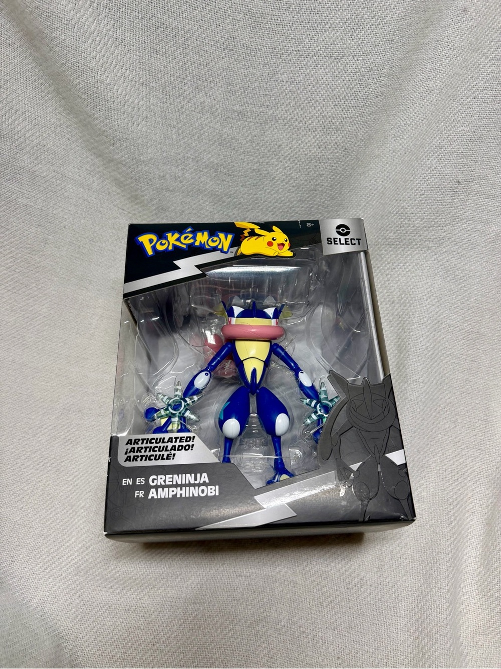 Pokémon Select Greninja Action Figure - Blue & Yellow